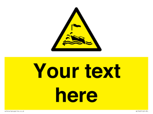 Custom Warning wind over tide conditions